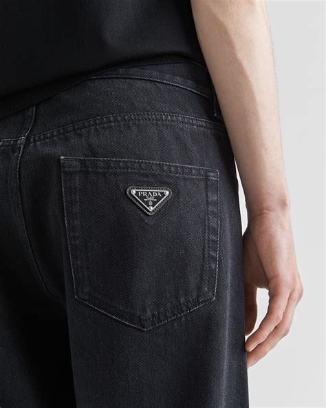 jeans prada velluto|Black Five.